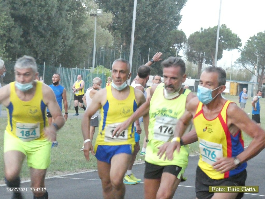 Cotignola: Staffetta 4x1,3 - 23 luglio 2021